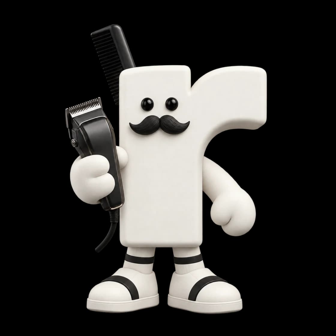 El personaje rr barbero de Reserrva