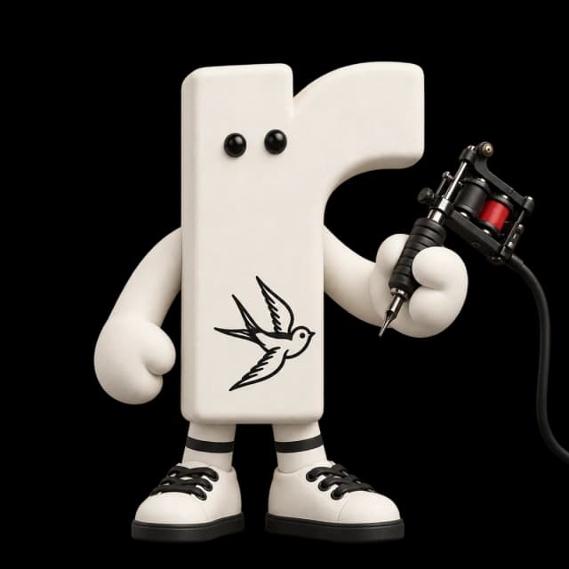 El personaje rr tatuador